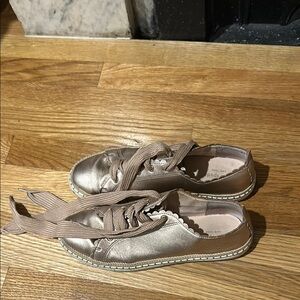 Kate Spade Rose Gold Sneakers